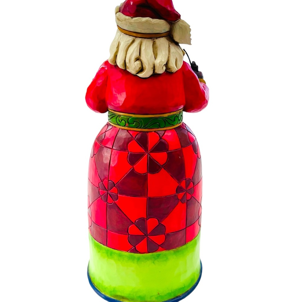 Jim Shore: Jolly Old Saint Nick, wooden figure, 2014. Christmas Collecta… - Picture 5 of 10